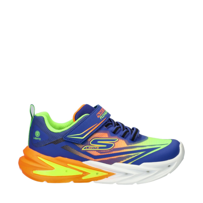 Skechers S Lighs Flex-Glow Ultra klittenbandschoenen – Blauw