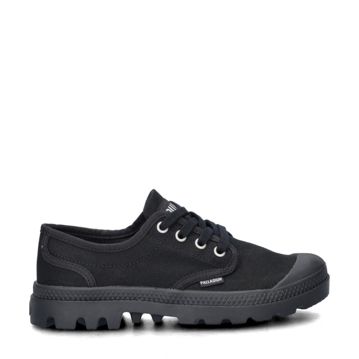 Palladium Pampa Oxford lage sneakers – Zwart