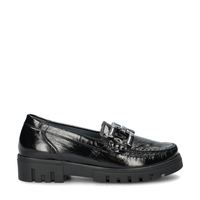 Waldläufer H-Serena mocassins & loafers – Zwart