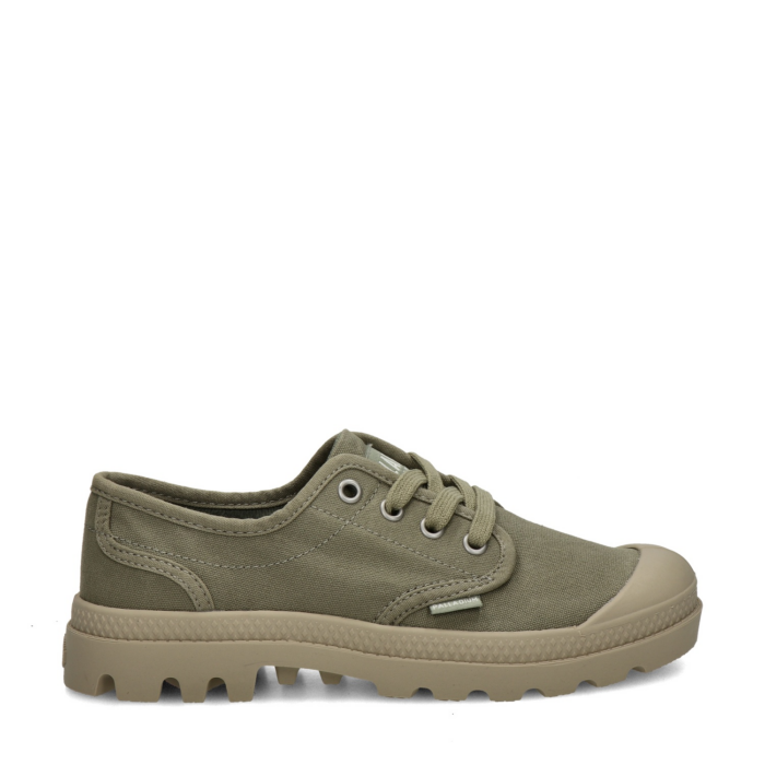 Palladium Pampa Oxford lage sneakers – Groen