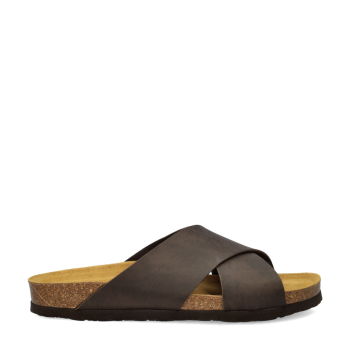 Nelson slippers – Bruin