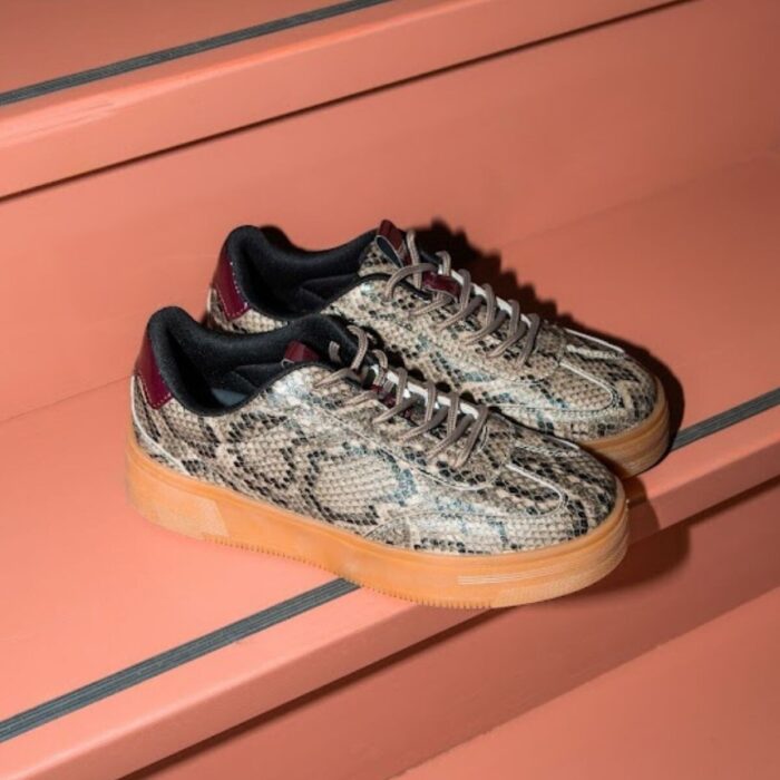 Cellini Snake Sneakers beige Synthetisch