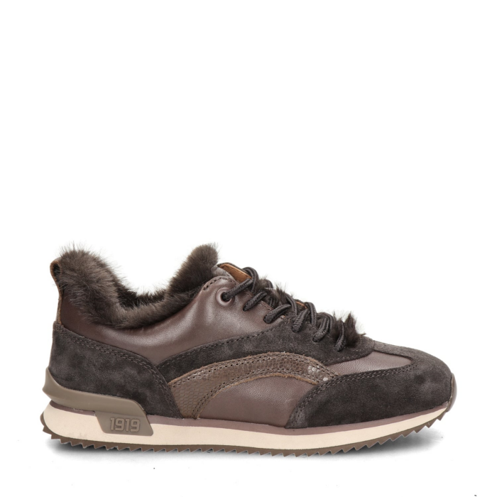 Gabor lage sneakers – Bruin