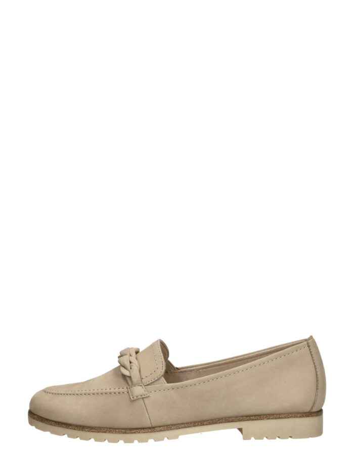 tamaris Instappers taupe Leer