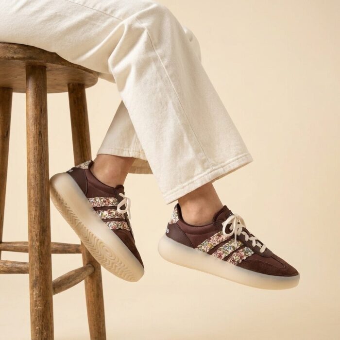 Adidas Barreda Decode Sneakers bordeauxrood – Bruin