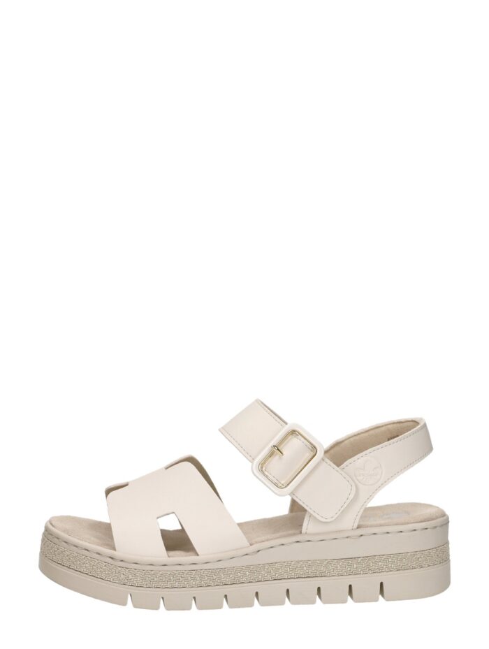 Rieker Sandalen Plat – Taupe