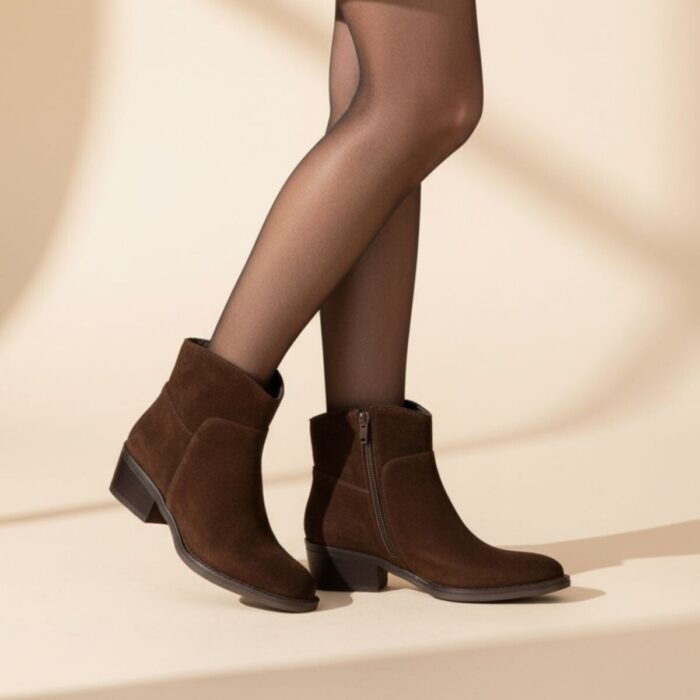 Cellini Enkellaarsjes bruin Suede