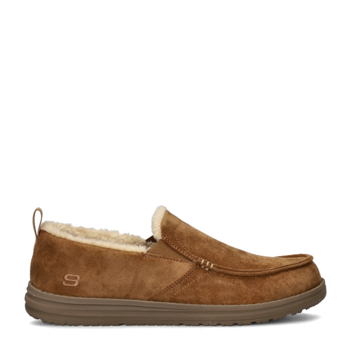 Skechers Melson pantoffels – Cognac