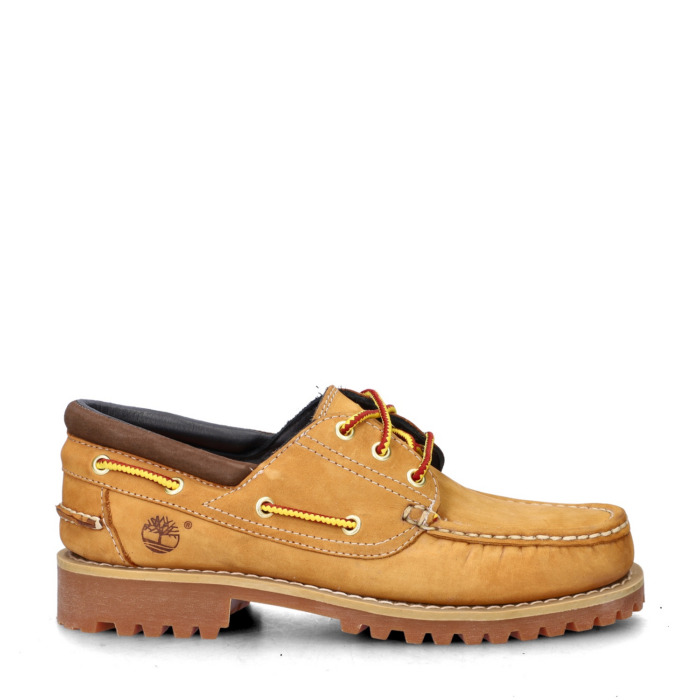Timberland Authentic 3-Eye Boat Shoe mocassins & loafers – Geel