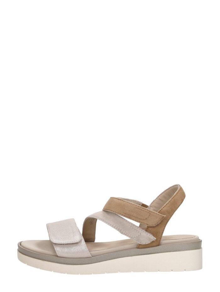 Tamaris Comfort Sandalen Plat – Beige
