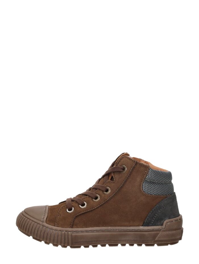 Keq Veterschoenen Hoog – Donkerbruin