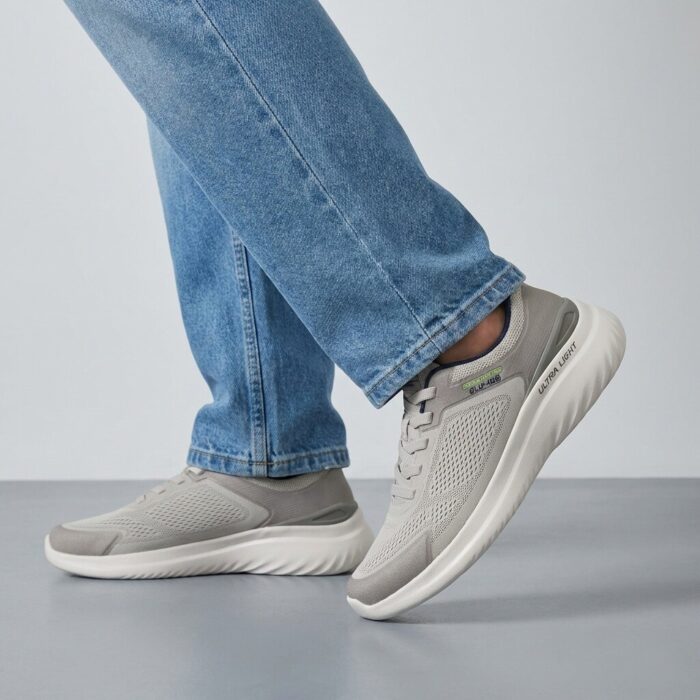 Skechers Slip-in Bounder 2.0 Instappers grijs