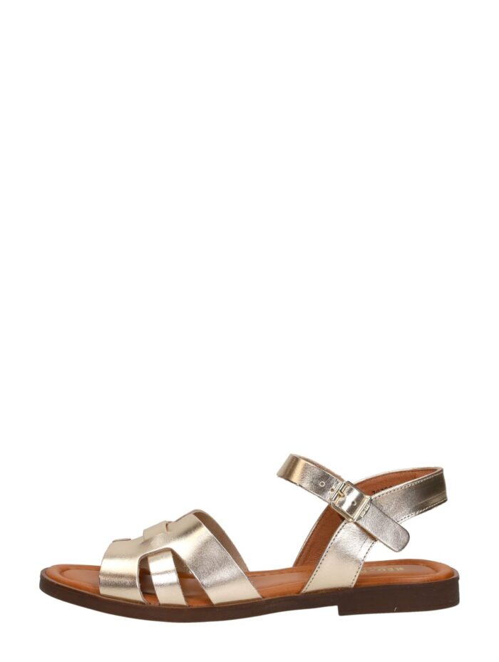 Red Rag Sandalen Plat – Goudkleur