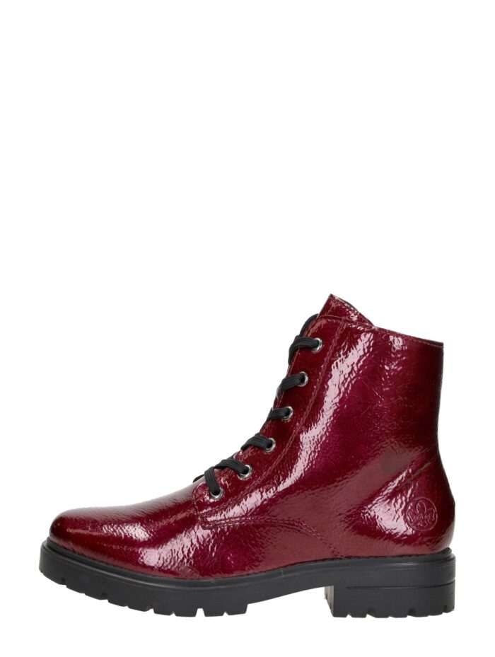 Rieker Veterschoenen Hoog – Rood