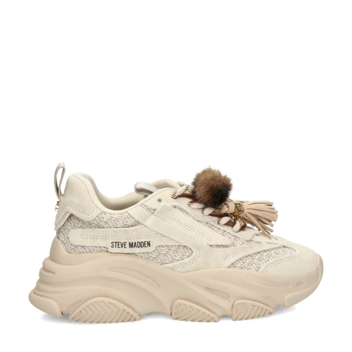 Steve Madden Possession-PPE lage sneakers – Beige