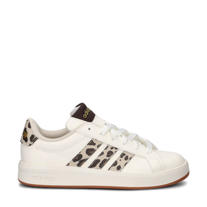 Adidas Grand Court 3.0 J lage sneakers – Wit