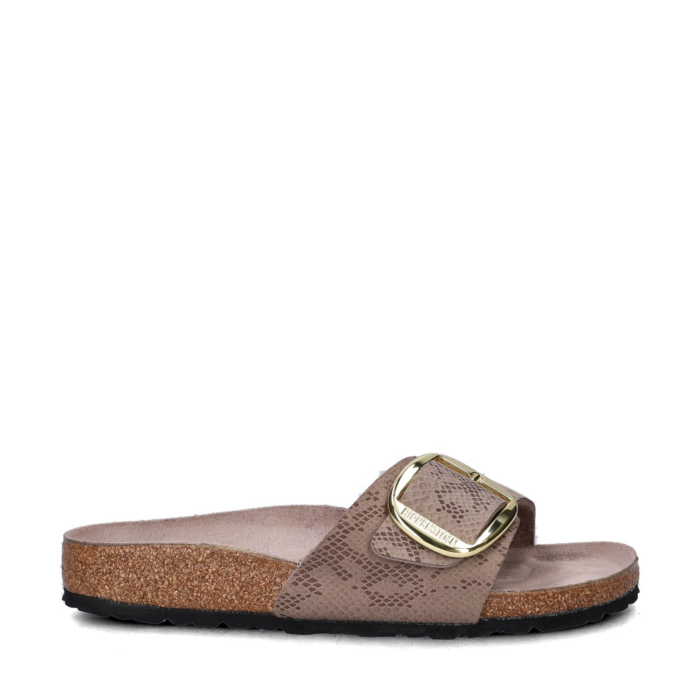 Birkenstock Madrid Big Buckle sandalen – Taupe