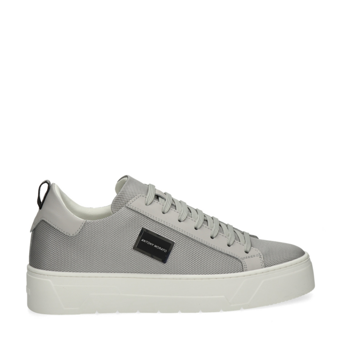 Antony Morato Metal Bold lage sneakers – Grijs