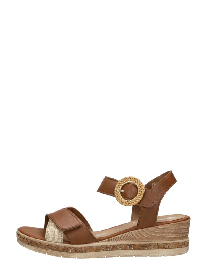 Remonte Sandalen Plat – Cognac