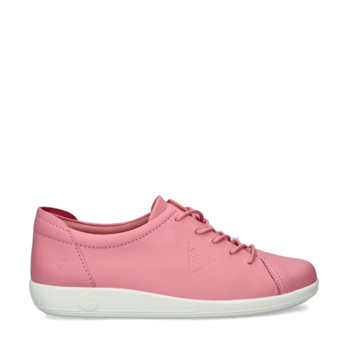 ECCO Soft 2.0 lage sneakers – Roze