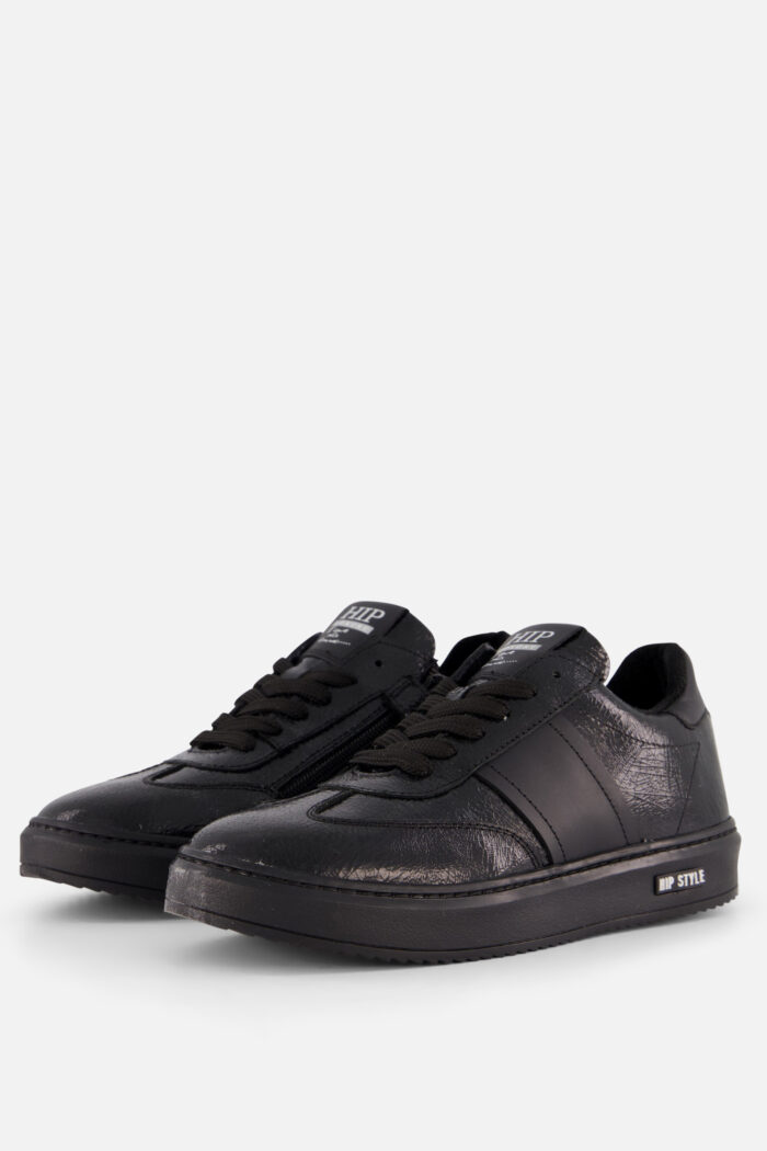Hip Metallic Sneakers zwart Lakleer