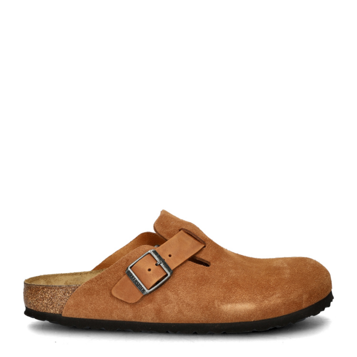 Birkenstock Boston instapschoenen – Cognac
