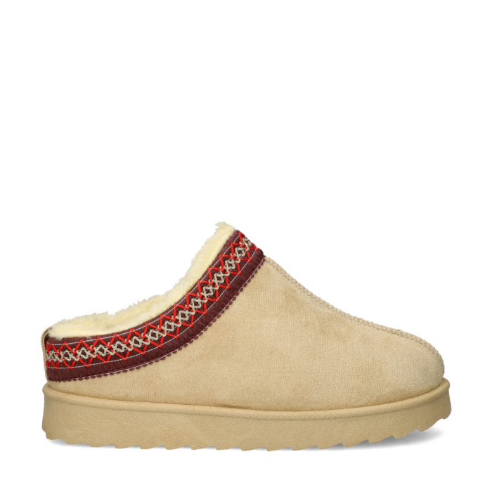 Nelson Home gevoerde boots – Beige
