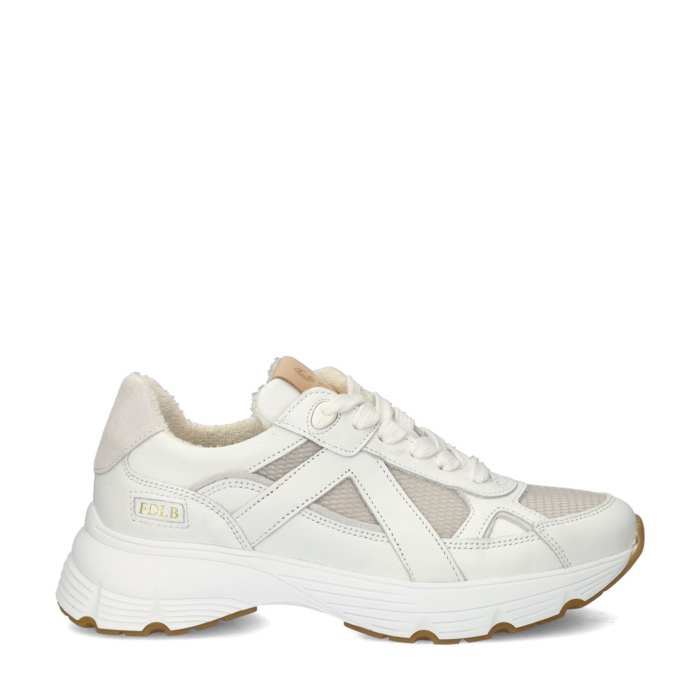 Fred de la Bretoniere Mariola Reese lage sneakers – Wit