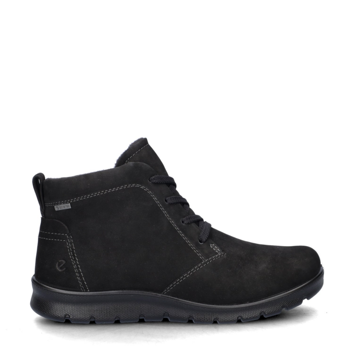 ECCO Babbett veterboots – Zwart