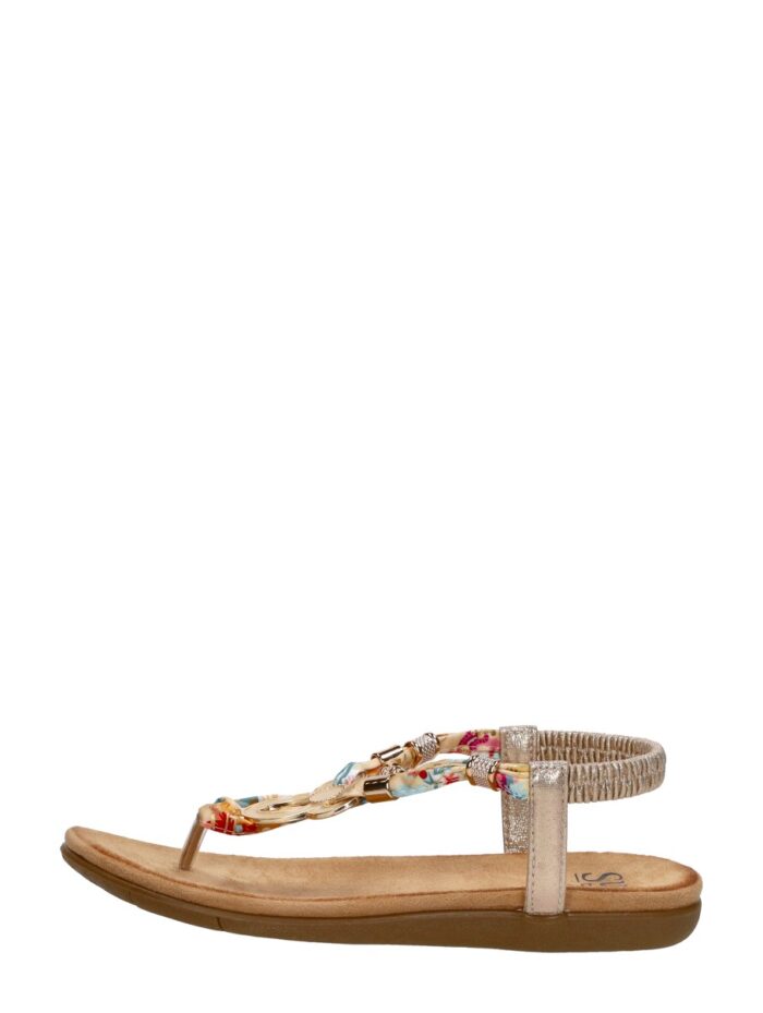Sub55 Sandalen Plat – Goudkleur