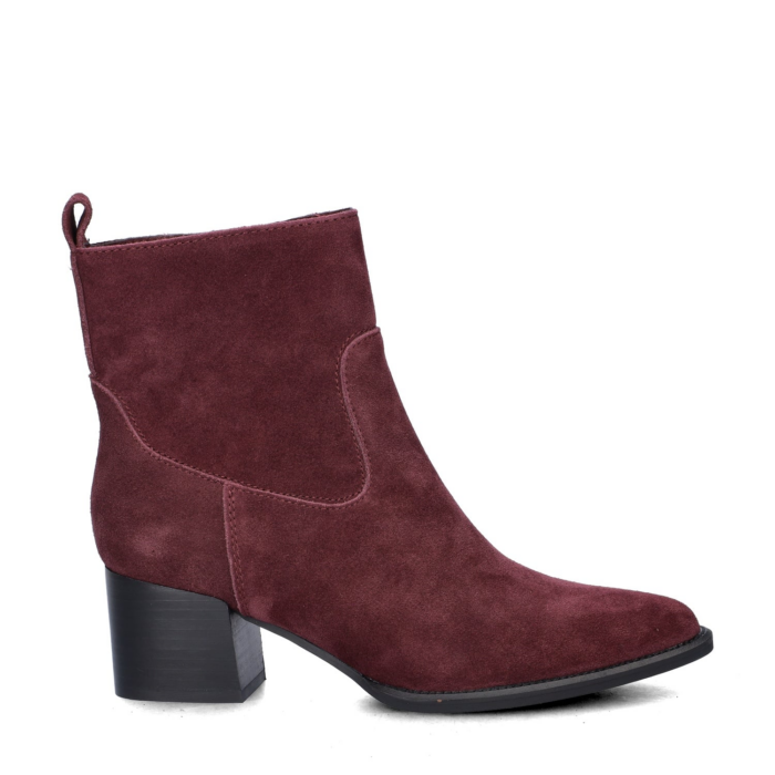 Nelson rits- & gesloten boots – Rood