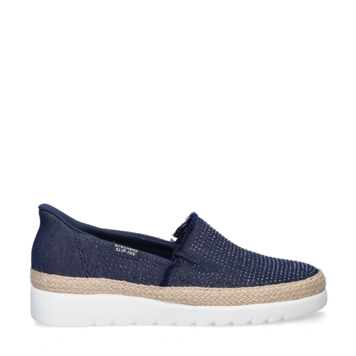Bobs Hands Free Slip-Ins Flexpadrille espadrilles – Blauw