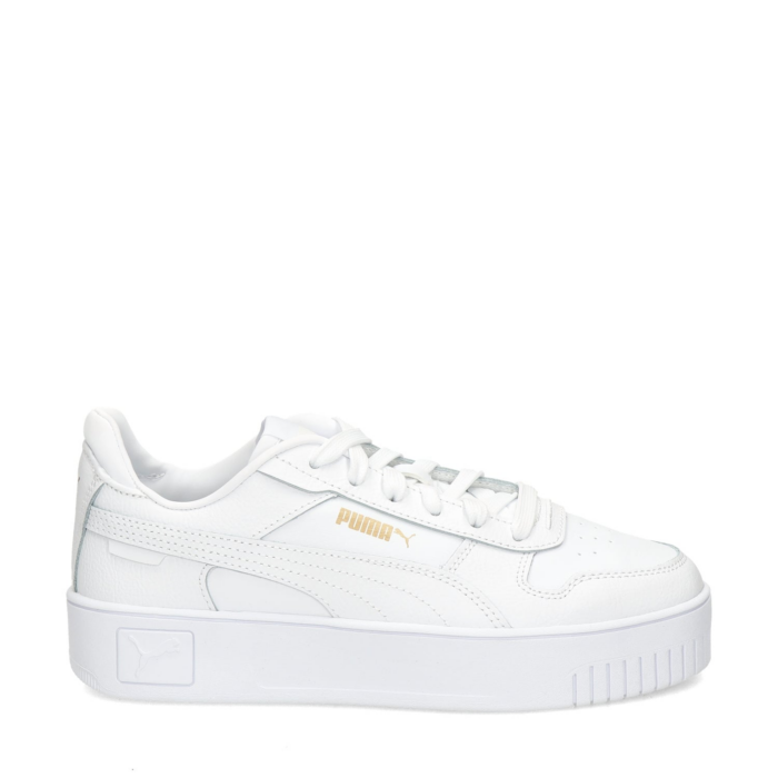 Puma Carina Street Sneakers wit Textiel