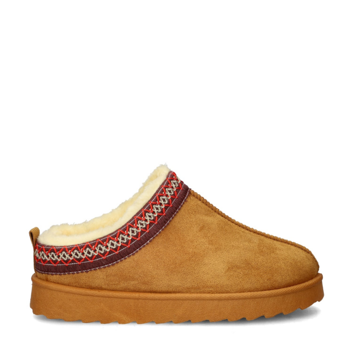 Nelson Home gevoerde boots – Cognac