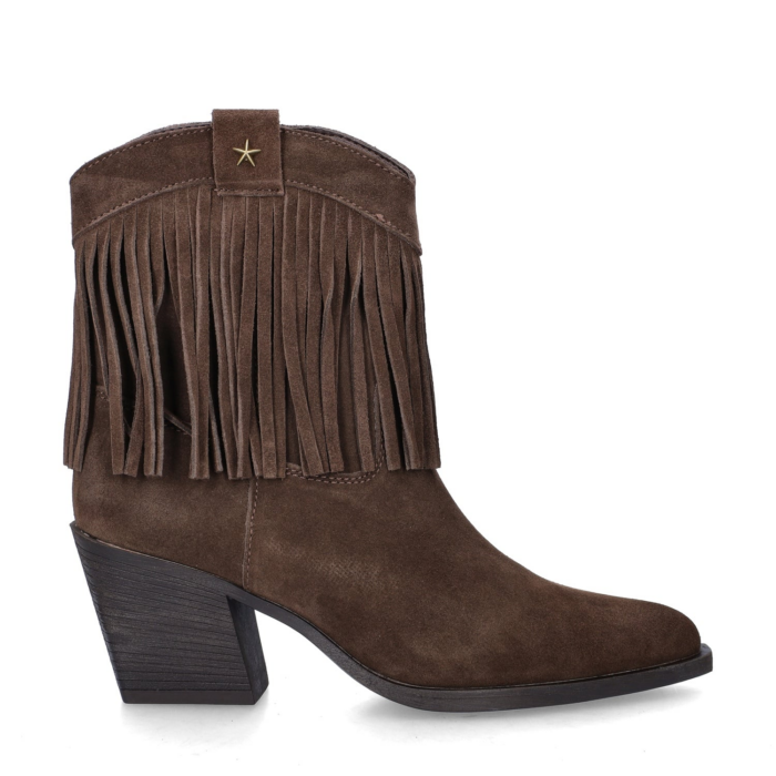 Nelson rits- & gesloten boots – Bruin