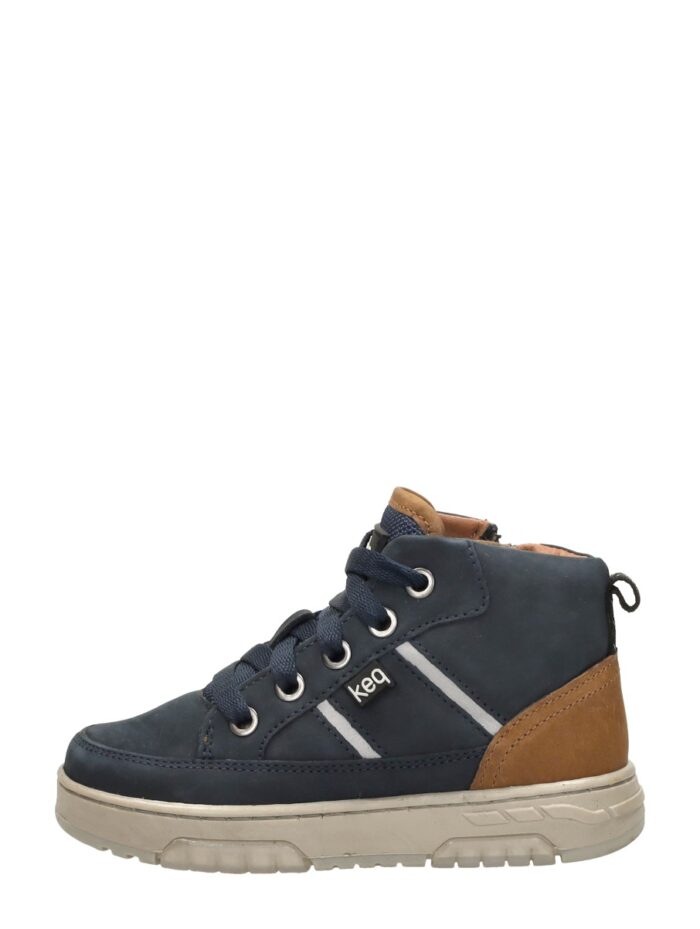 Keq Veterschoenen Hoog – Blauw