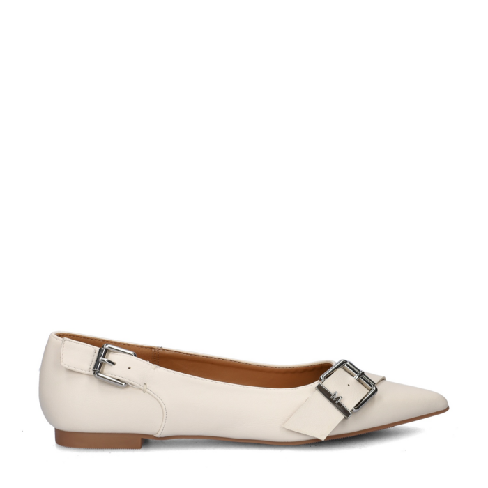 Mexx Tami Sunday ballerinas & instappers – Wit
