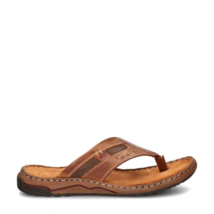 Nelson slippers – Cognac