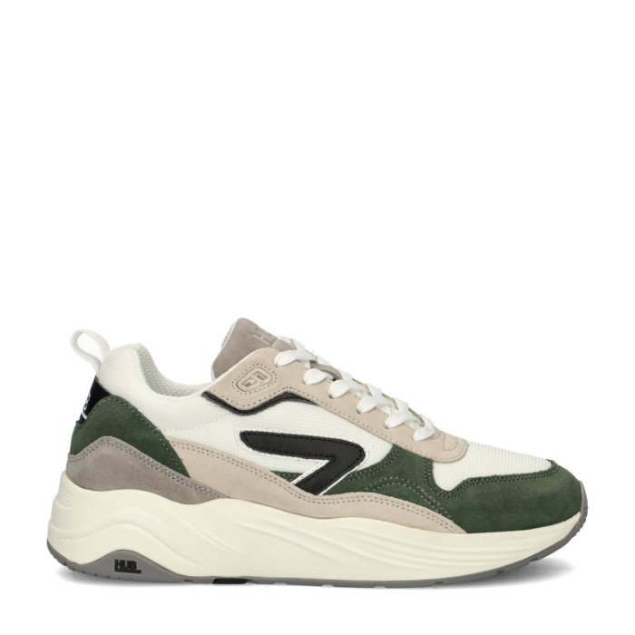 Hub Glide lage sneakers – Groen