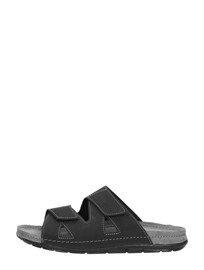 Rohde Heren Slippers – Zwart