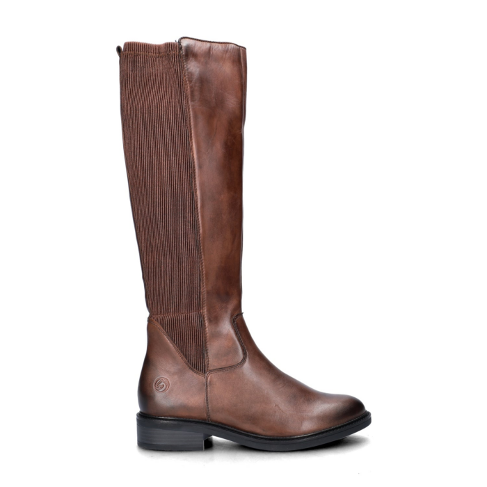Remonte hoge laarzen – Cognac