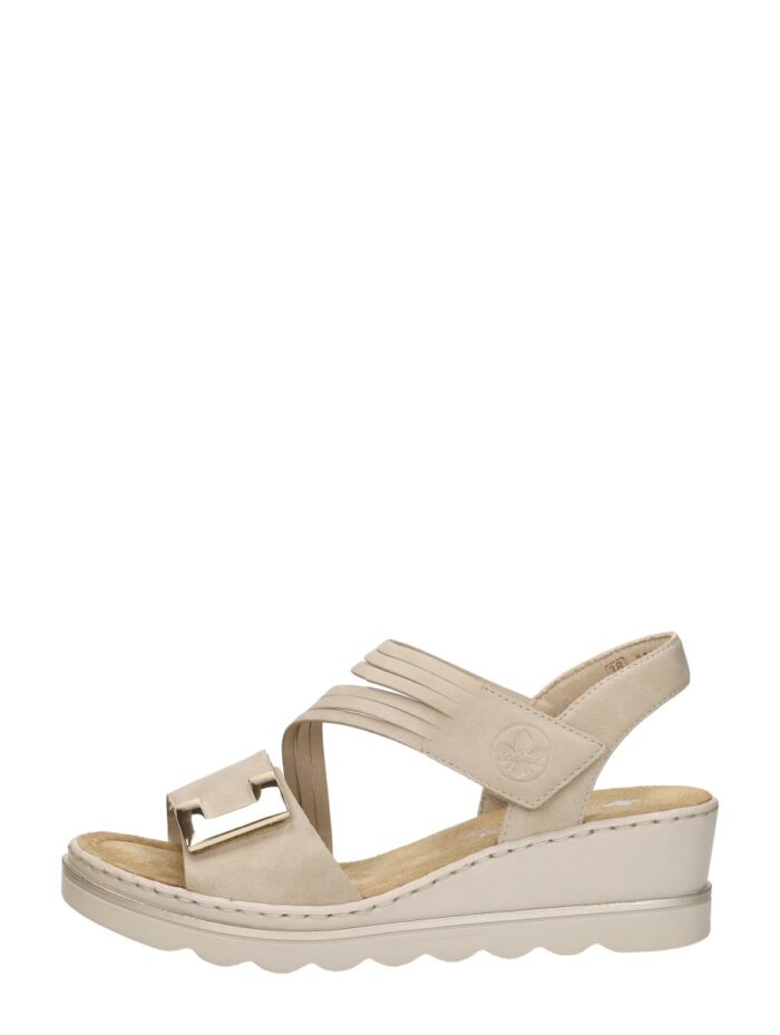 Rieker Sandalen Plat – Beige