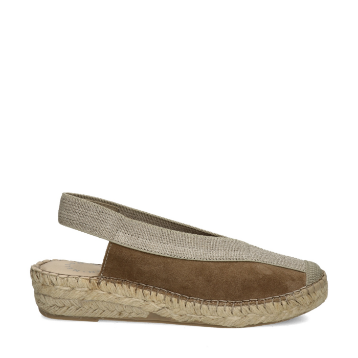 Nelson espadrilles – Bruin