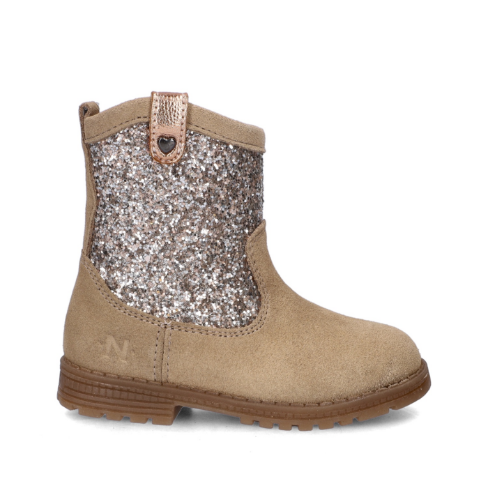 Nelson Kids rits- & gesloten boots – Beige