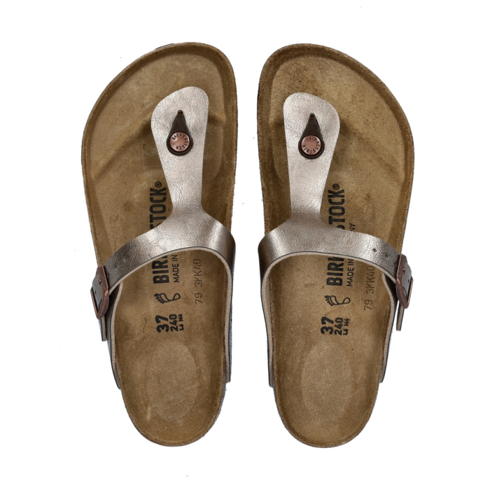 Birkenstock Gizeh sandalen – Taupe