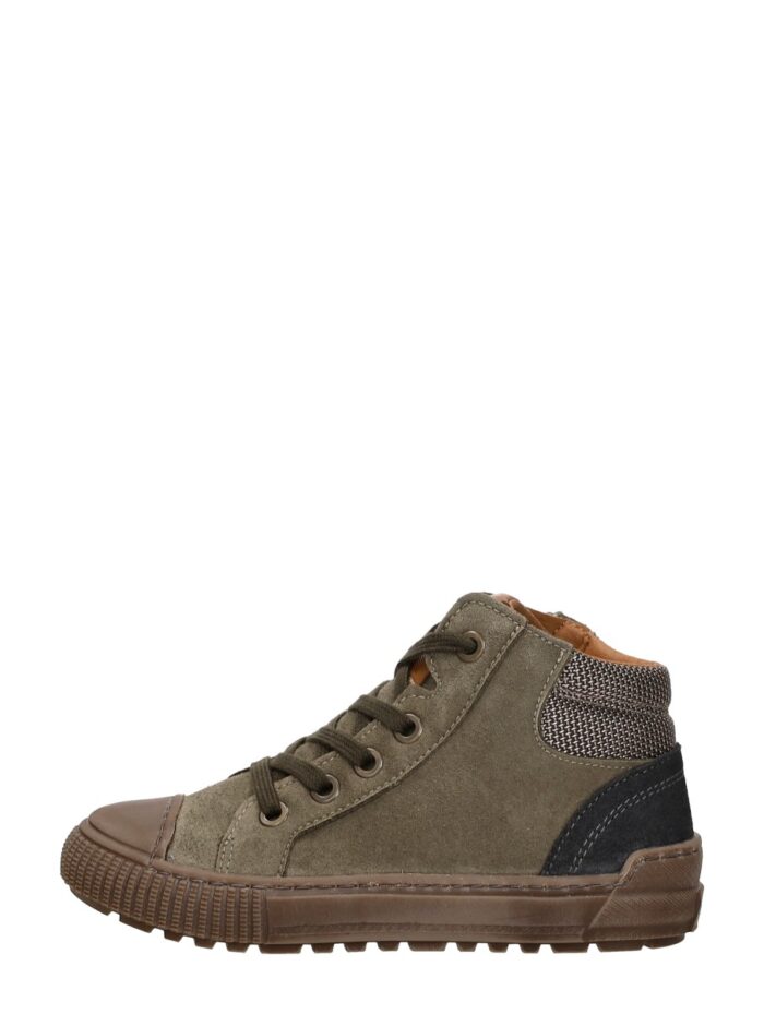 Keq Veterschoenen Hoog – Khaki