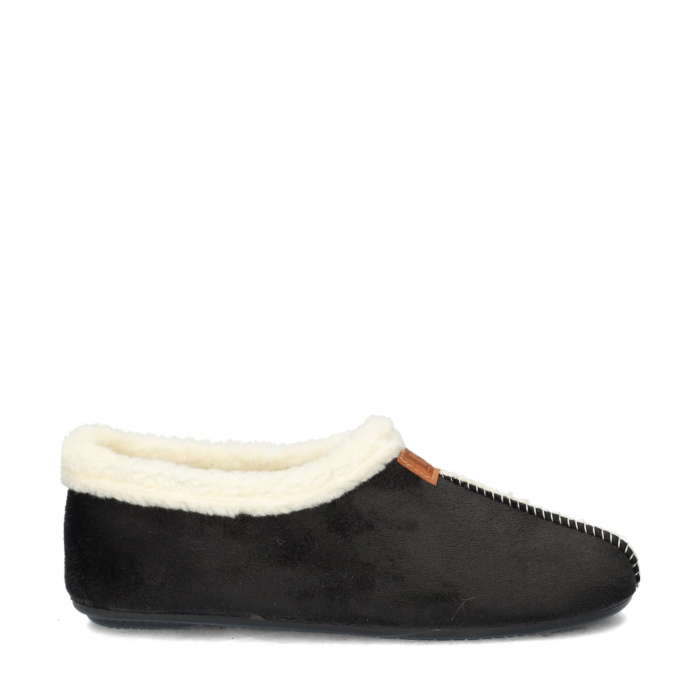Nelson Home pantoffels – Zwart