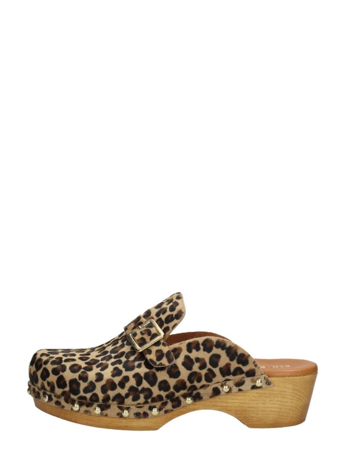 Red Rag Clogs – Beige