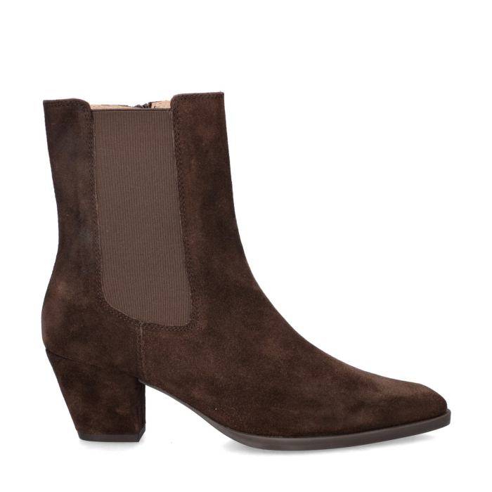 Unisa Leyla rits- & gesloten boots – Bruin
