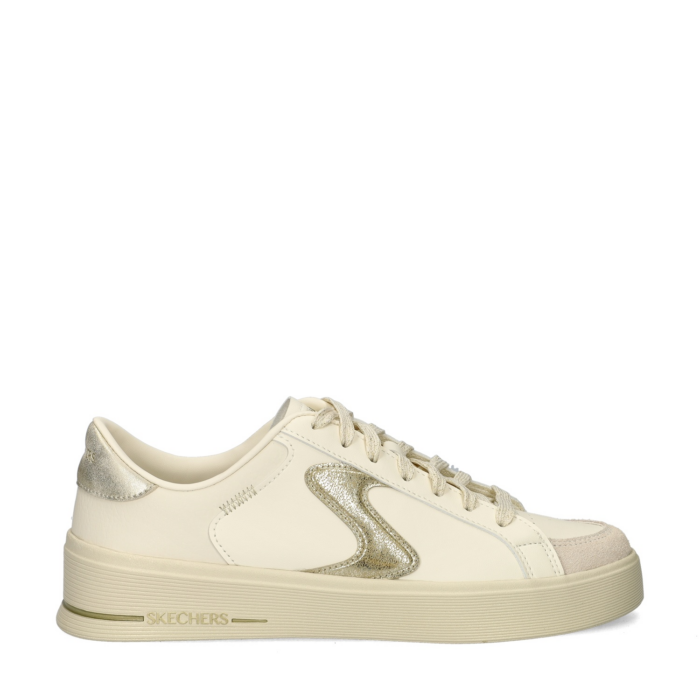Skechers Hiland Wedge Sneakers beige Synthetisch